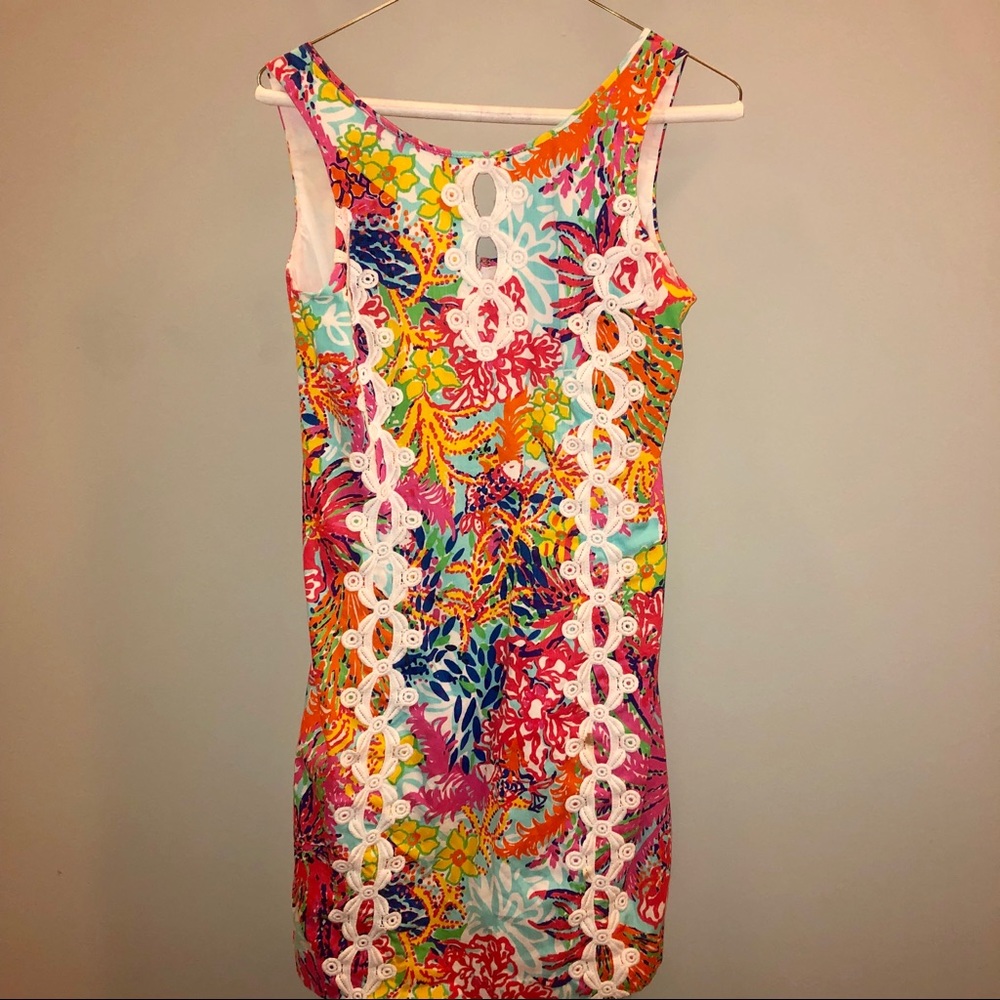 🌸 Lilly Pulitzer Round Neck Dress Size 4 🌼